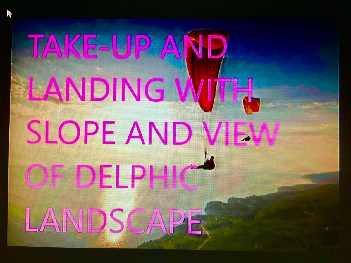 Delphi Celebrity V I P The Navel Of The Earth, Center-Delphi-Penthouse Galaxy&Sky Panoramic View, Harmony&Yoga公寓 外观 照片